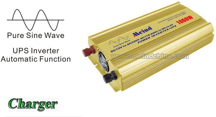 1000W Power Inverter Pure Sine Wave with UPS and Charger